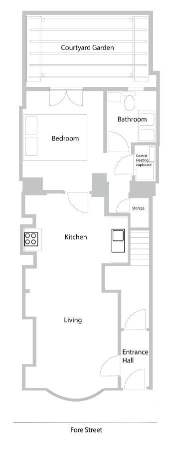 Beautiful Seaside One Bedroom Apartment Shaldon Zewnętrze zdjęcie
